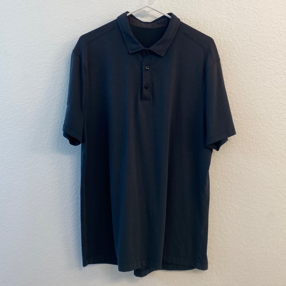 Lululemon Evolution SS Polo  - Navy/ XL